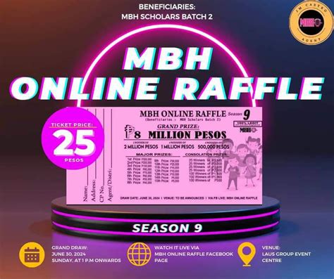 mbh online raffle|MBH ONLINE RAFFLE TICKETS SEASON 6 .